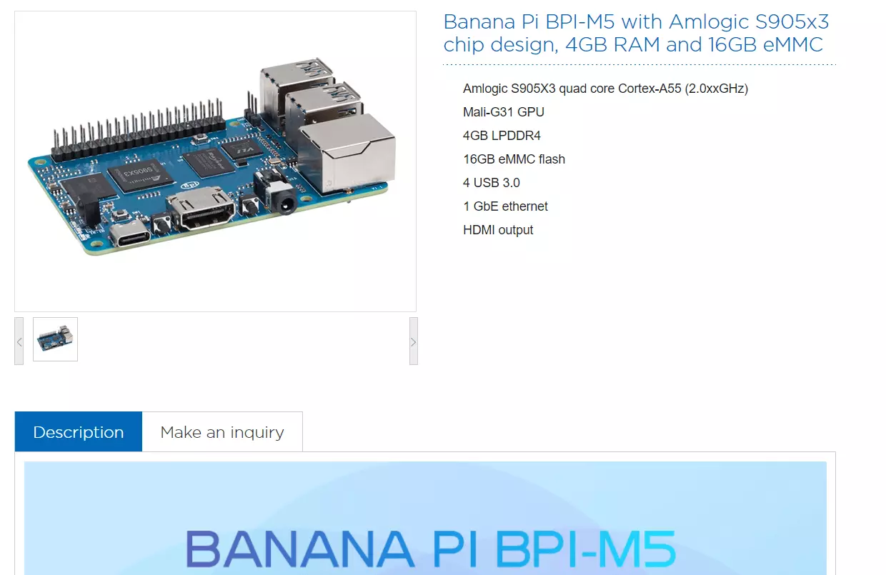 Banana Pi M5