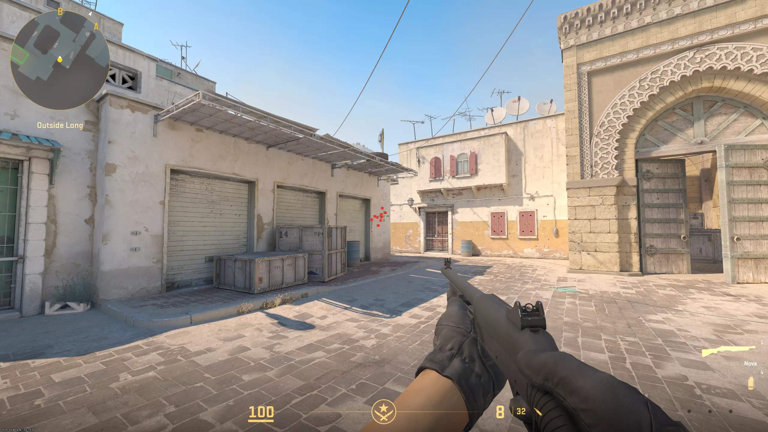 Capture écran de Counter Strike 2 : mode d’entraînement