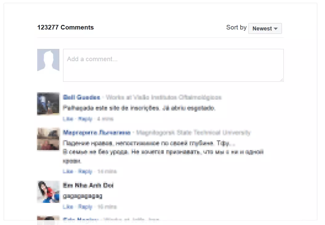 Le plugin « Commentaires » de Facebook