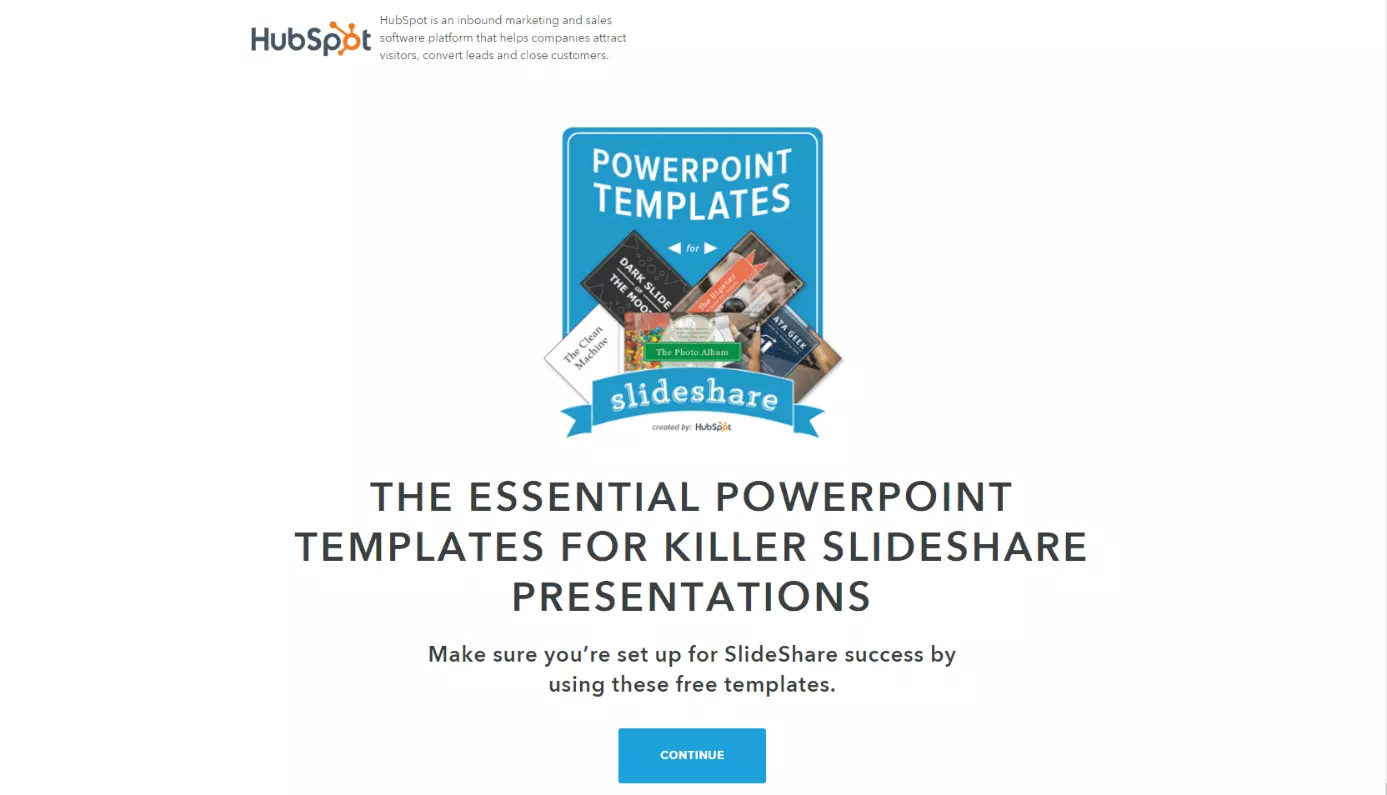 Modèles PowerPoint gratuits de HubSpot à télécharger