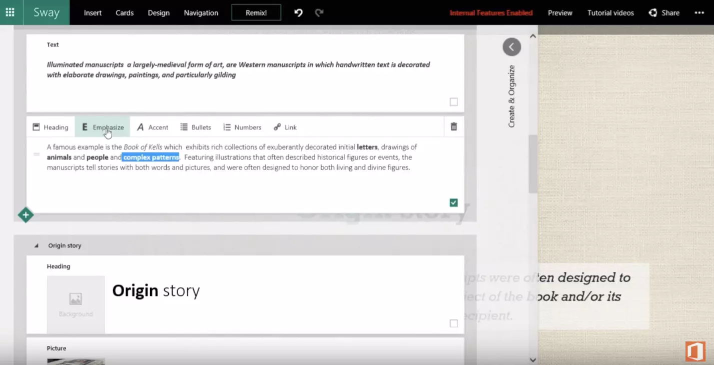 Microsoft propose une alternative à Powerpoint avec Sway