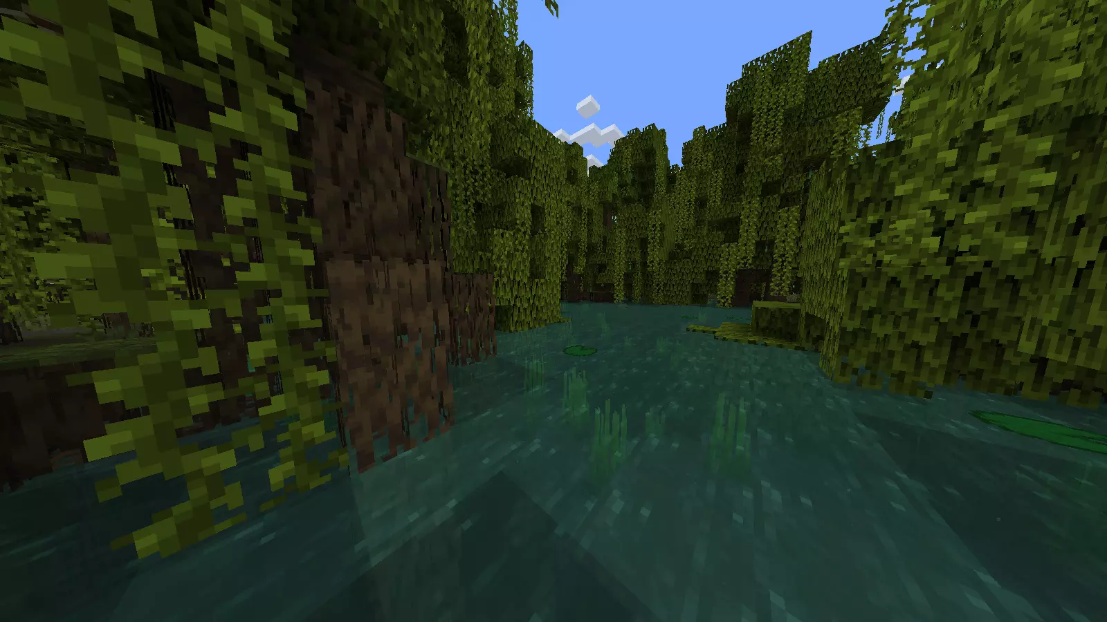 Capture d’écran du marais de mangrove 4025804172371830787 de Minecraft