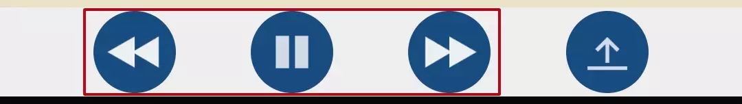 @Voice Aloud Reader : boutons de contrôle sous le texte PDF pendant la lecture à voix haute