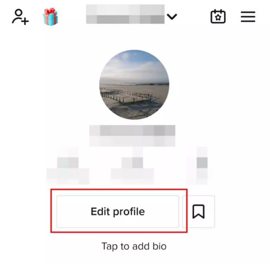 Profil TikTok