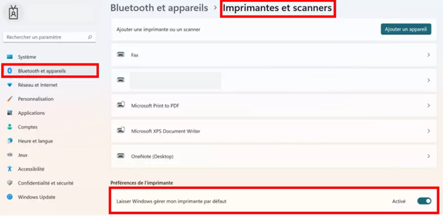 Word ne veut pas s’ouvrir : changer l’imprimante par défaut