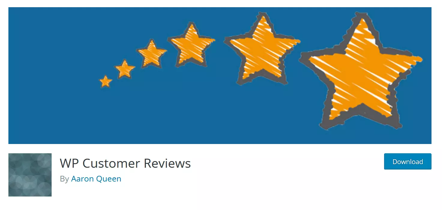 WP Customer Reviews est une solution claire et pratique pour inclure des avis clients sur WordPress.