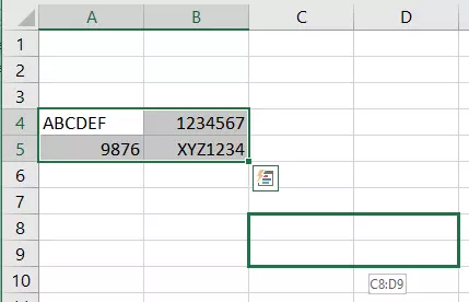 Excel : déplacer leExcel : déplacer les cellules jusqu’à l’emplacement choisis cellules jusqu’à l’emplacement choisi