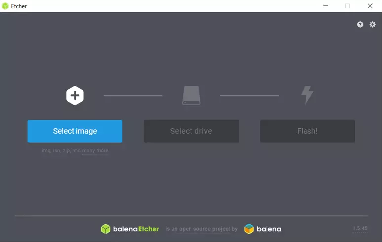 Flash de l’image NextCloudPi – Préparation dans balenaEtcher