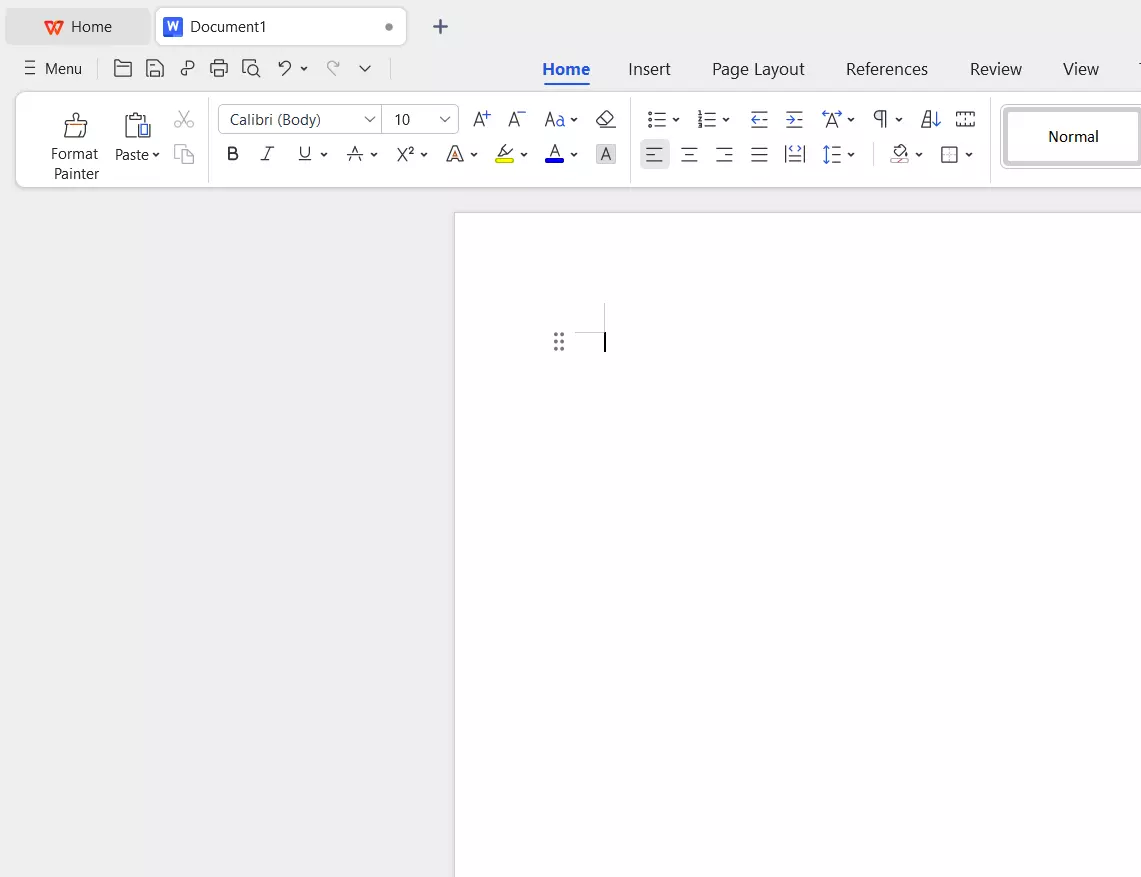 Extrait de WPS Office