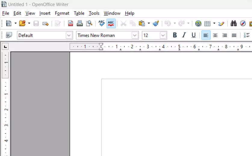 Aperçu d’Apache OpenOffice Writer