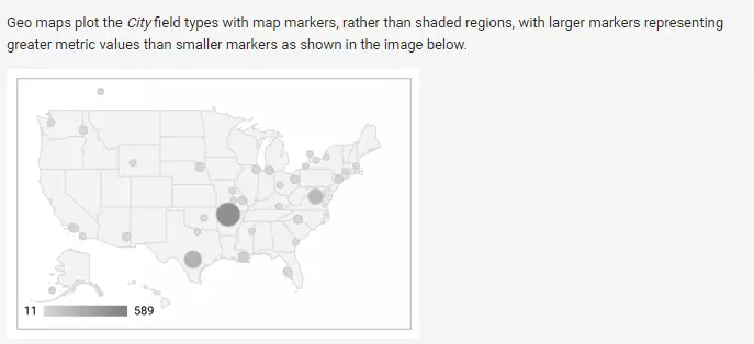 Géocarte dans Google Data Studio