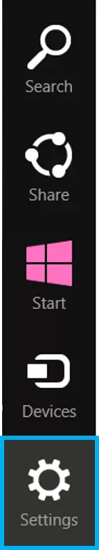 Windows 8 : Charms Bar