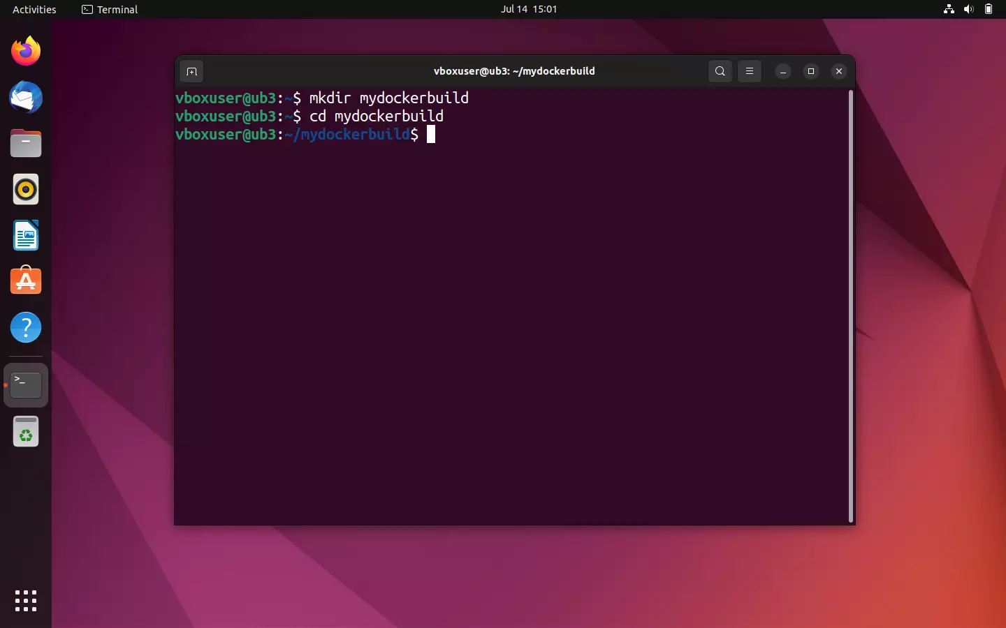 Terminal Ubuntu : la commande cd