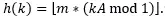 Rainbow tables un example methode multiplicative