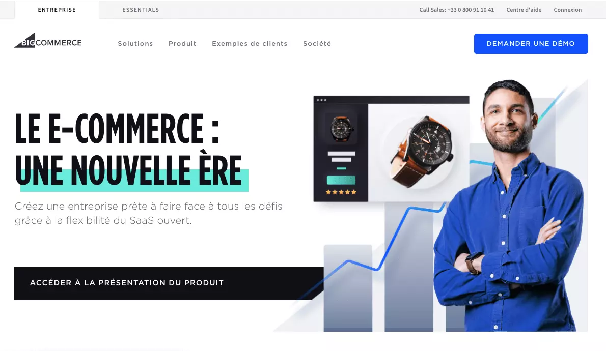 BigCommerce, une alternative Shopify