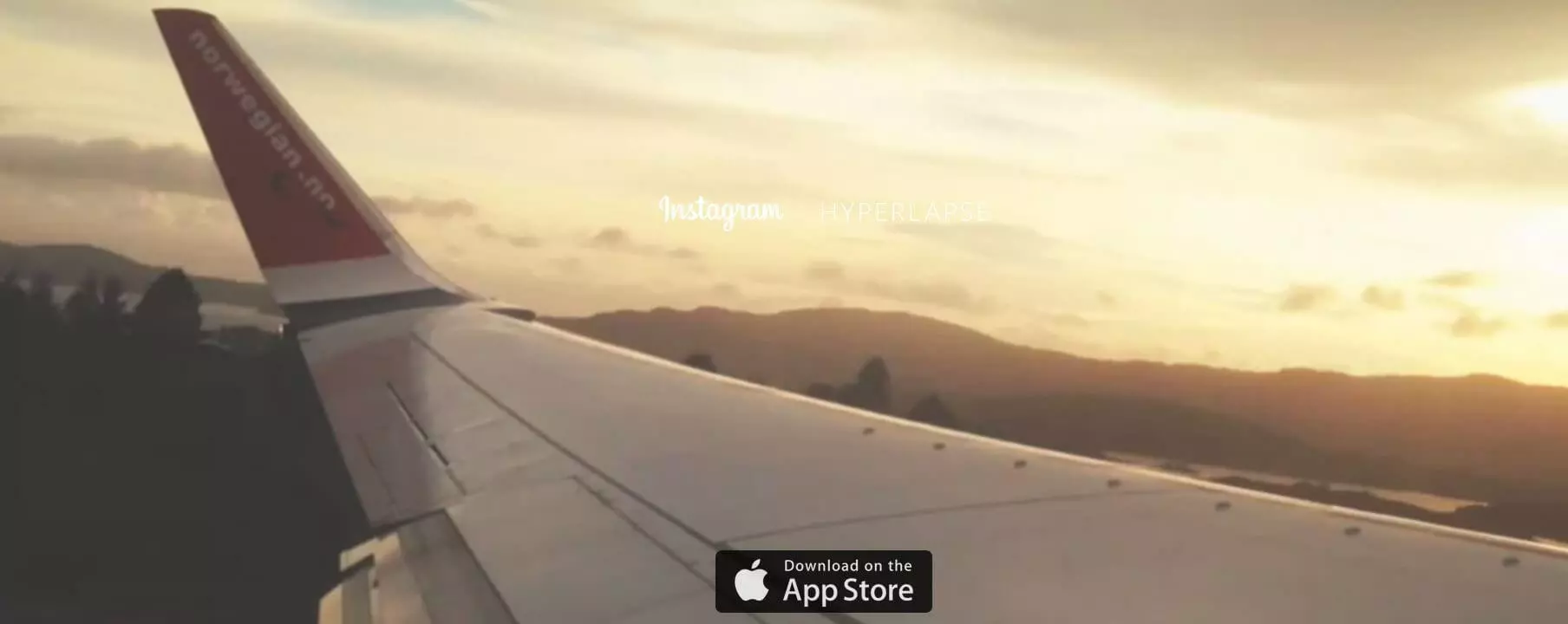 Capture d’écran du site officiel « Hyperlapse d’Instagram »