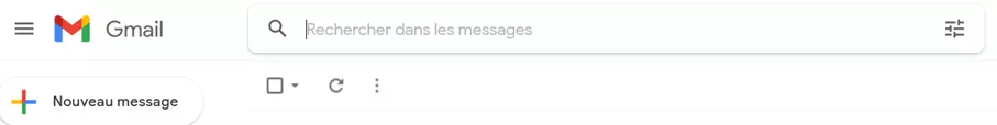 Fonctionnalité de recherche dans la boîte de réception Gmail