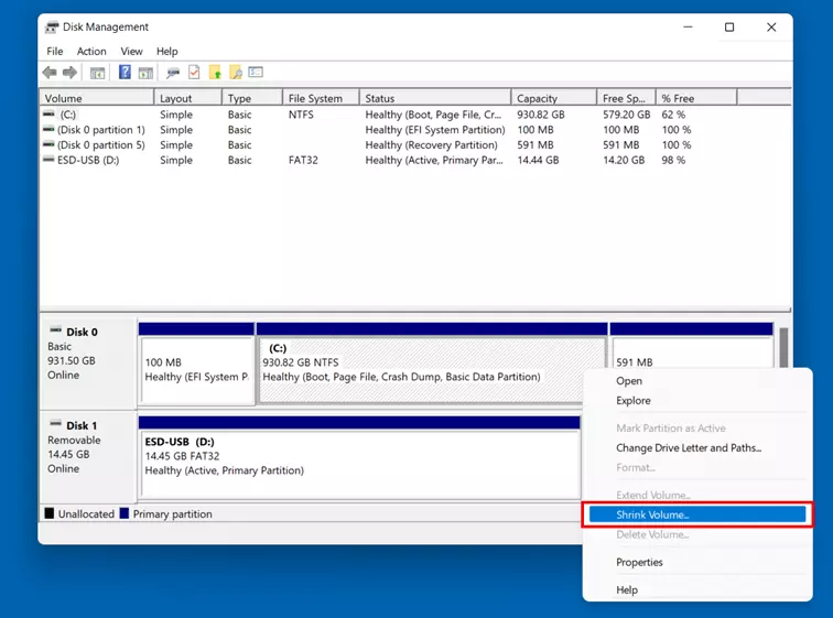 Réduire le volume dans Windows 11