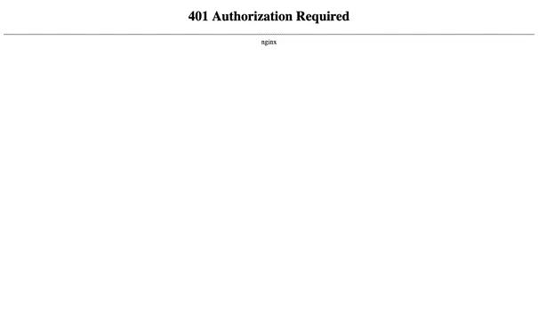 La page de connexion WP-Admin renvoie une erreur « 401 Unauthorized »