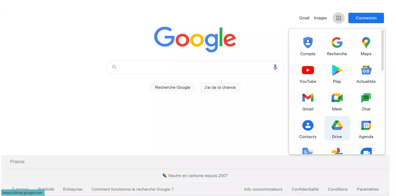 Compte Google : aperçu des applications