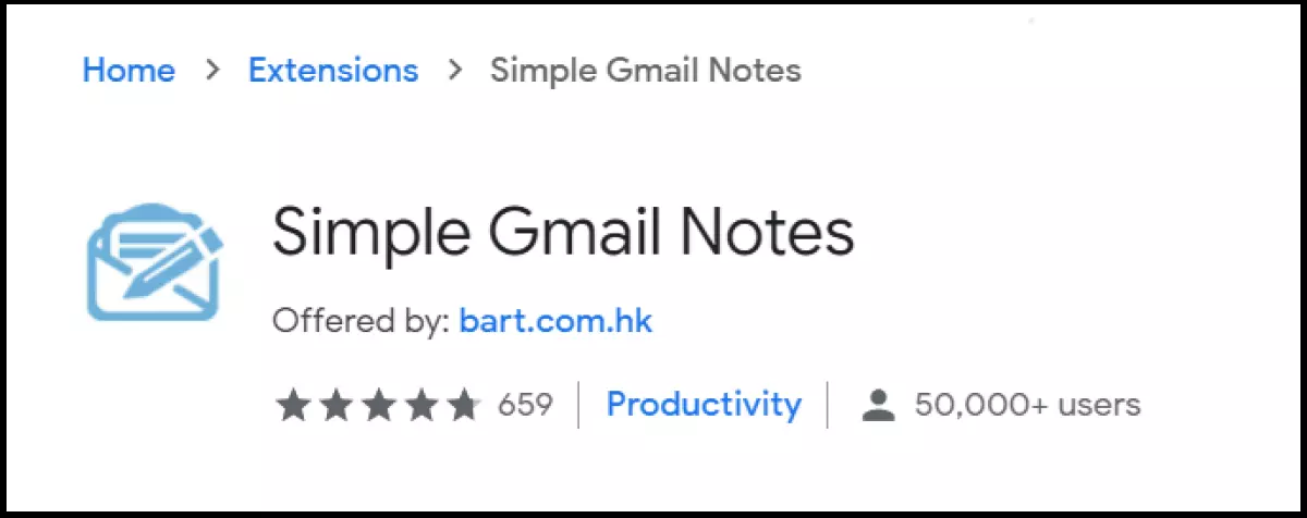 Simple Gmail Notes permet d’ajouter de brefs commentaires aux emails pour permettre une meilleure orientation dans la boîte de réception