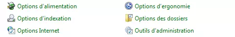 « Options Internet » sous Windows 7