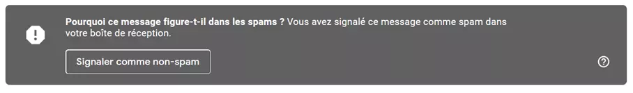 Capture d’écran de l’option d’approbation dans Gmail