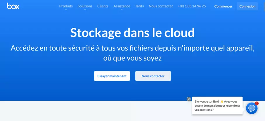 App Web de Box