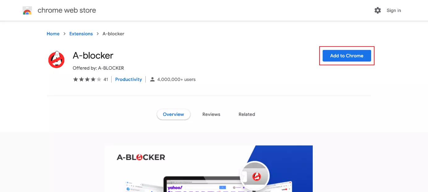 Installer une extension chrome via le bouton « Ajouter À Chrome »