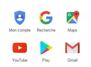 « Maps », service de cartographie de Google dans la liste des applications