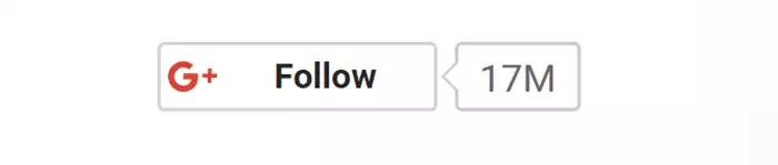 Le bouton Follow de Google+