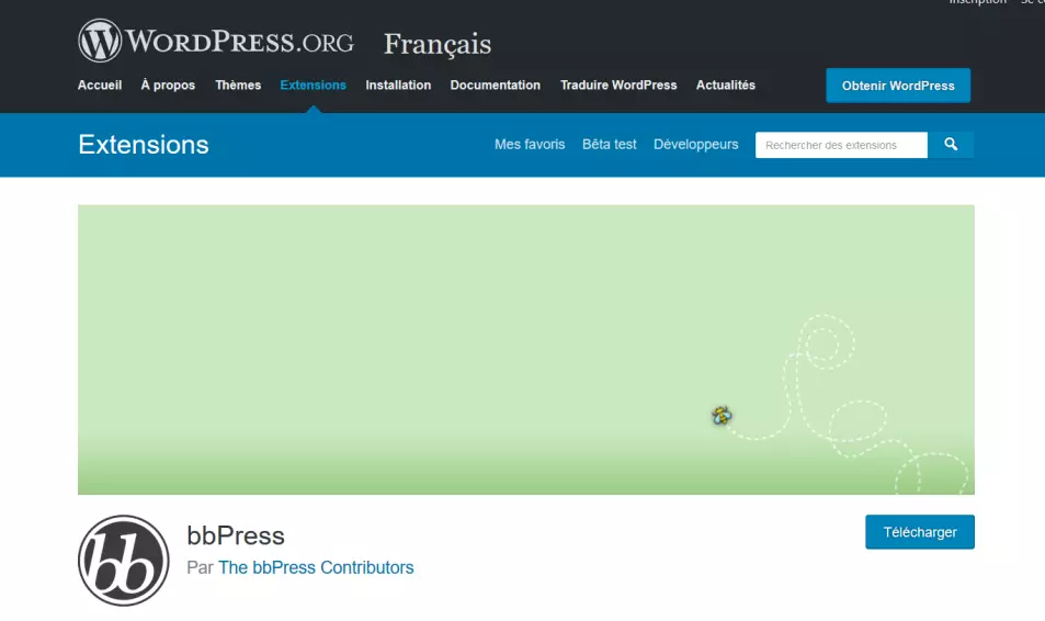 bbPress à télécharger sur WordPress.org 