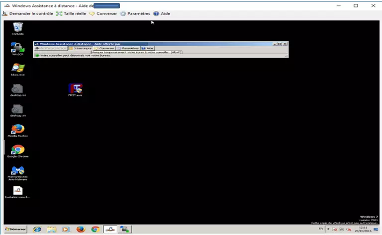Aperçu du bureau d’assistance à distance