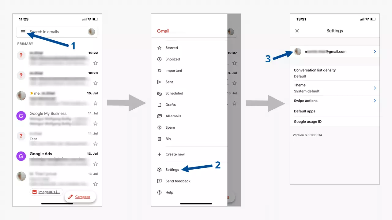 Comment mettre en place un message d’absence sur Gmail : via l'application en quelques étapes simples.