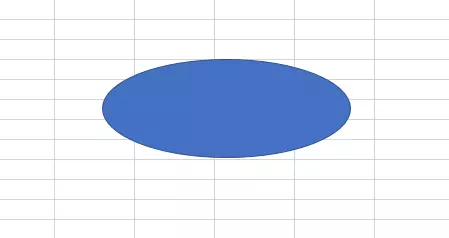 Forme ovale dans Excel