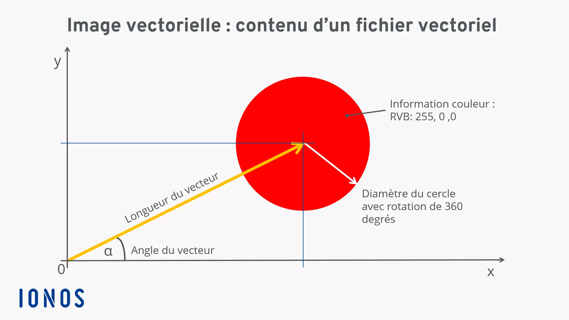 Qu’est-ce qu’une image vectorielle : les données permettant de créer une image vectorielle.