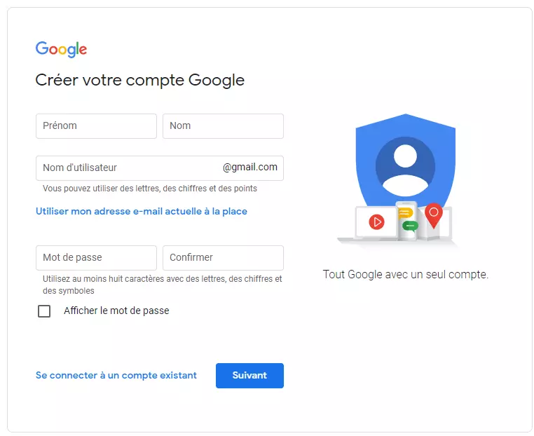 Inscrivez-vous à Google My Business : créer un compte Google